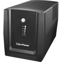 UPS CYBER POWER Line Int. cu management,  LED,  1500VA/ 900W, AVR, 4 x socket Shucko, indicatie status cu LED, 2 x baterie 12 V/