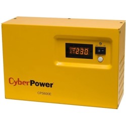 UPS CYBER POWER Inverter (pt. motoare, pompe etc.), Sinusoida Pura,600VA/ 420W, AVR, 1xsocket Shucko, display LCD,fara baterie,f