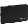 RACK extern SPACER, pt HDD/SSD, 2.5 inch, S-ATA, interfata PC USB 3.0, Husa piele sintetitca, plastic, negru, "SPR-25612" 455062