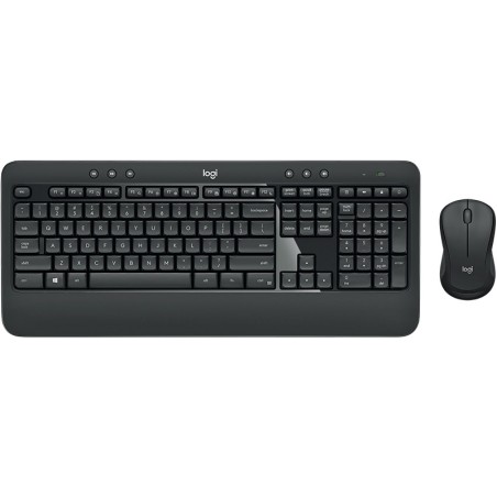 KIT wireless LOGITECH, tastatura wireless "K540" + mouse wireless 3 butoane "M310", 1 singur receiver, "MK540" black "920-008685