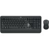 KIT wireless LOGITECH, tastatura wireless "K540" + mouse wireless 3 butoane "M310", 1 singur receiver, "MK540" black "920-008685