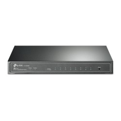 Switch  8-Porturi 10/100/1000Mbps Gigabit Smart Switch, TP-LINK "TL-SG2008" (timbru verde 2 lei)