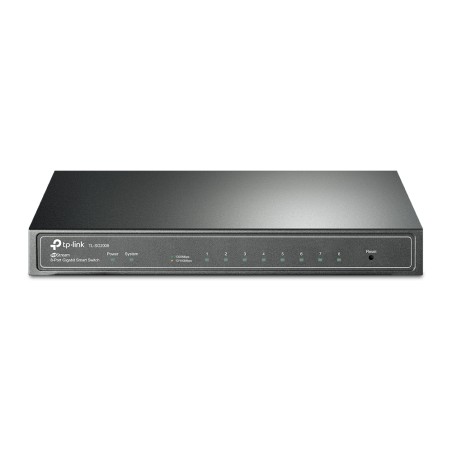Switch  8-Porturi 10/100/1000Mbps Gigabit Smart Switch, TP-LINK "TL-SG2008" (timbru verde 2 lei)