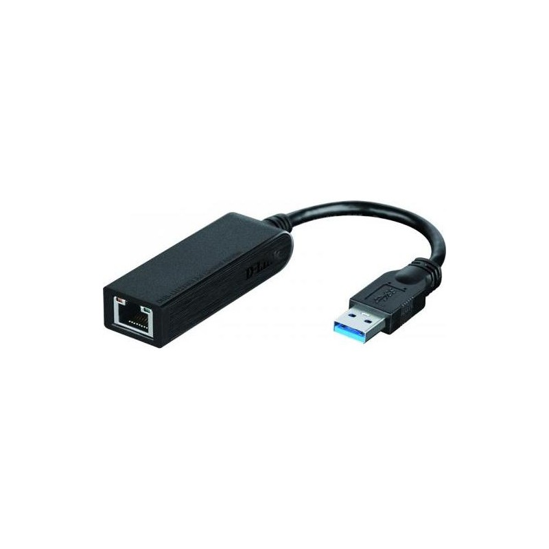 ADAPTOR RETEA D-LINK , extern, USB 3.0, port RJ-45, 1000 Mbps, "DUB-1312" (timbru verde 0.18 lei)