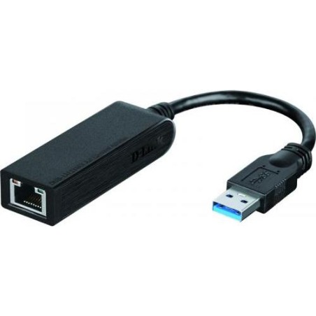 ADAPTOR RETEA D-LINK , extern, USB 3.0, port RJ-45, 1000 Mbps, "DUB-1312" (timbru verde 0.18 lei)