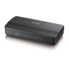 SWITCH ZYXEL, GS-108SV2, porturi Gigabit x 8, managed carcasa plastic, "GS-108SV2-EU0101F" (timbru verde 2 lei)