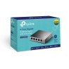SWITCH PoE TP-LINK  5 porturi Gigabit (4 PoE+), IEEE 802.3at/af, 65W maxim total, carcasa metalica "TL-SG1005P" (timbru verde 2 