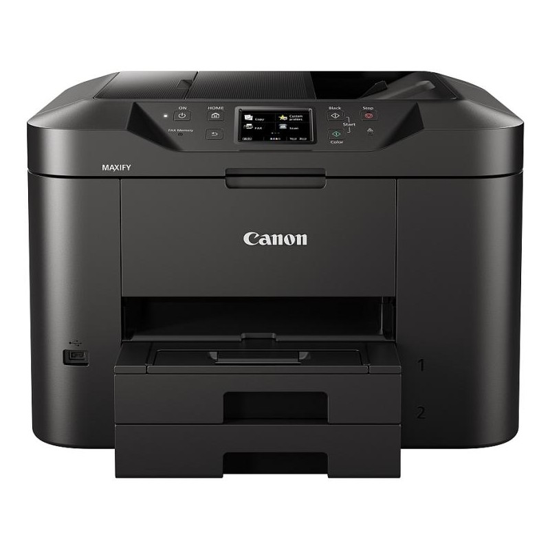 Multifunctional Inkjet Color Canon Maxify MB2750,A4,Functii:Impr|Scan|Cop|Fax, Vit Print Mono:24ppm,Vit print color:15ppm,Conect