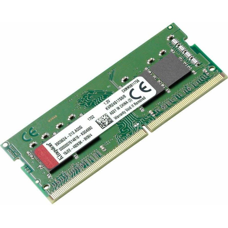 SODIMM Kingston, 8GB DDR4, 2400 MHz, "KVR24S17S8/8"
