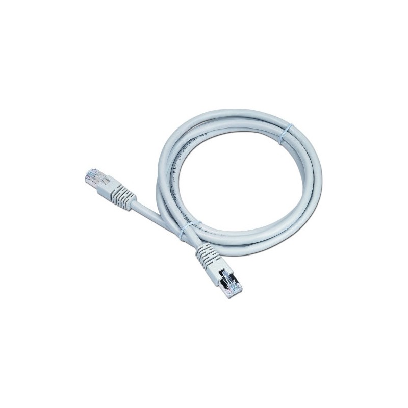 PATCH CORD FTP GEMBIRD Cat6, cupru-aluminiu, 5 m, gri, AWG26, ecranat "PP6-5M" (timbru verde 0.18 lei)