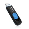 MEMORIE USB 3.0 ADATA, 32 GB,AUV128, negru / albastru "AUV128-32G-RBE" (timbru verde 0.08 lei)