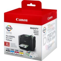 Combo-Pack  Original Canon CMYK, PGI-2500XLBK/C/M/Y, pentru Maxify IB4050|IB4150|MB5050|MB5150|MB5350|MB5450, , (timbru verde 0.