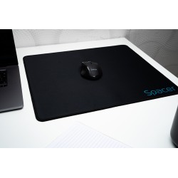 MousePAD SPACER gaming, cauciuc si material textil, 450 x 400 x 3 mm, negru "SP-PAD-GAME-L"/ 46500607