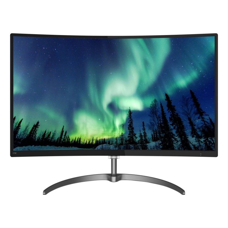 MONITOR PHILIPS 27", gaming, VA, Full HD (1920 x 1080), Wide, curbat, 250 cd/mp, 4 ms, VGA, HDMI, DisplayPort, "278E8QJAB/00" (t