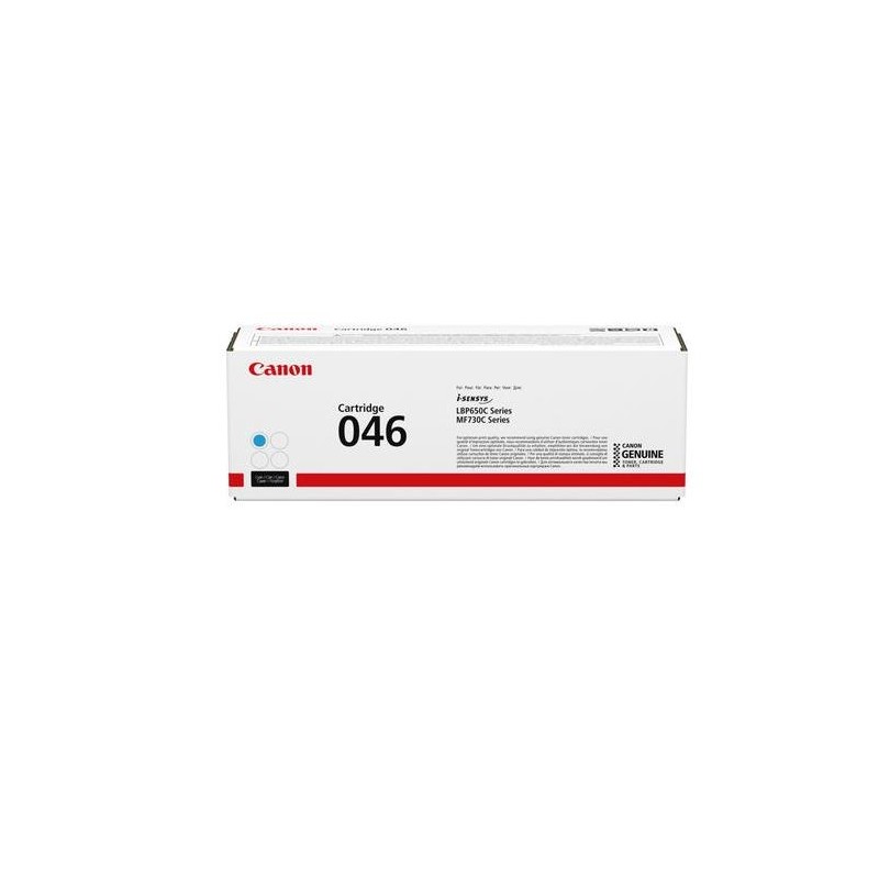 Toner Original Canon Cyan, CRG-046C, pentru LBP-653|LBP-654|MF-732|MF-734|MF-735, 2.3K, (timbru verde 1.2 lei) , "CR1249C002AA"