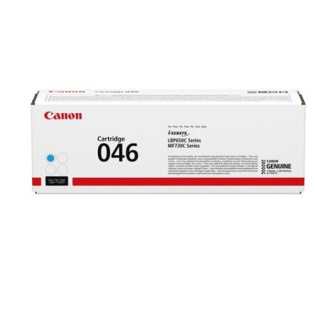 Toner Original Canon Cyan, CRG-046C, pentru LBP-653|LBP-654|MF-732|MF-734|MF-735, 2.3K, (timbru verde 1.2 lei) , "CR1249C002AA"