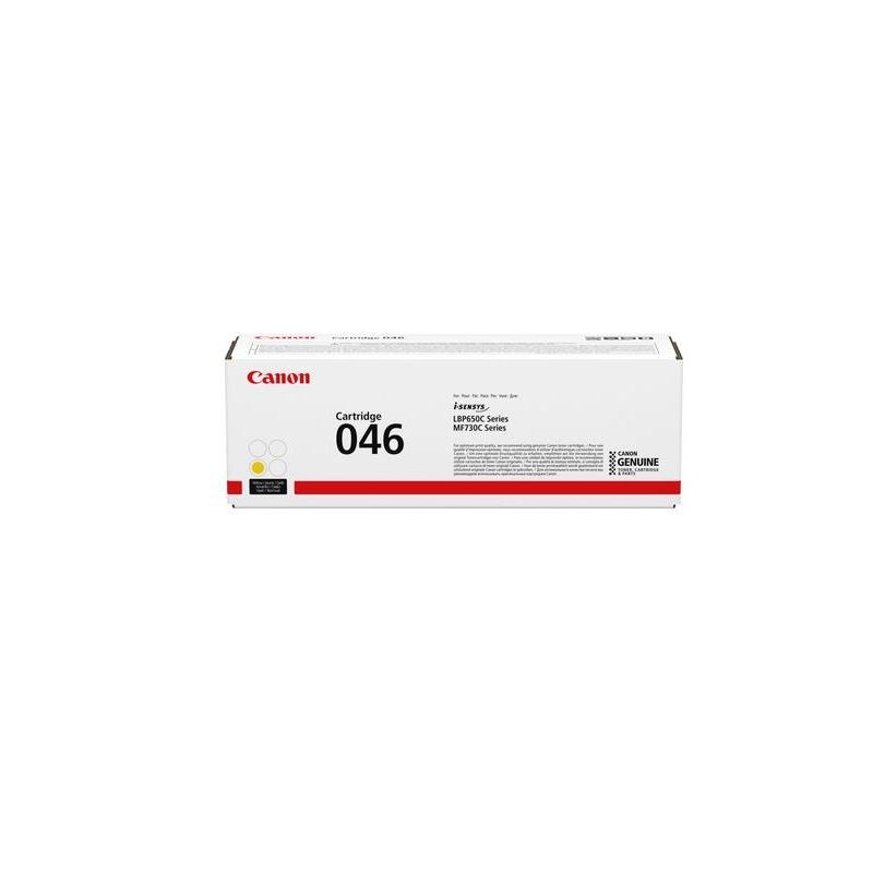 Toner Original Canon Yellow, CRG-046Y, pentru LBP-653|LBP-654|MF-732|MF-734|MF-735, 2.3K, (timbru verde 1.2 lei) , "CR1247C002AA