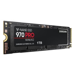 SSD SAMSUNG, Gen3 x 4, 970 PRO, 1 TB, M.2, PCIe Gen3.0 x4, V-Nand 2bit MLC, R/W: 3500/2700 MB/s, "MZ-V7P1T0BW"