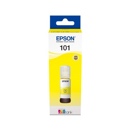 Cartus Cerneala Original Epson Yellow, nr.101, pentru L4150|L4160|L6160|L6170|L6190, 70ml, (timbru verde 0.15 lei), "C13T03V44A"