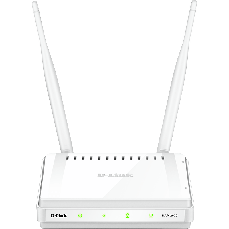 ACCESS POINT D-LINK wireless 300Mbps, port 10/100Mbps, 2 antene externe, "DAP-2020" (timbru verde 0.8 lei)