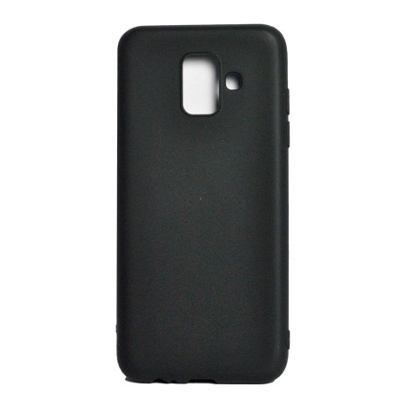 Husa Samsung A6 DUOS 2018 Spacer, negru, grosime 1 mm, material flexibil TPU, ColorFull Matt Ultra negru "SPT-MUT-SA.A6D2018"