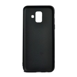Husa Samsung A6 DUOS 2018 Spacer, negru, grosime 1 mm, material flexibil TPU, ColorFull Matt Ultra negru "SPT-MUT-SA.A6D2018"