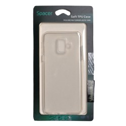 Husa Samsung A6 DUOS 2018 Spacer, transparenta, grosime 1 mm, material flexibil TPU "SPT-STS-SA.A6D2018"