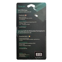 Husa Samsung A6 DUOS 2018 Spacer, transparenta, grosime 1 mm, material flexibil TPU "SPT-STS-SA.A6D2018"