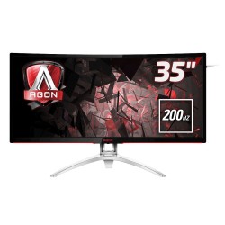 MONITOR AOC 35" gaming, MVA, UW-UXGA (DCI 2K+) (2560 x 1080), Ultra Wide, curbat, 300 cd/mp, 4 ms, VGA, HDMI, DisplayPort, "AG35