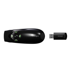 PRESENTER KENSINGTON Expert, wireless, laser 2.4 GHz, max. 45 m, control cursor, negru, "K72426EU" (timbru verde 0.18 lei)