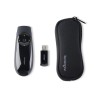 PRESENTER KENSINGTON Expert, wireless, laser 2.4 GHz, max. 45 m, control cursor, negru, "K72426EU" (timbru verde 0.18 lei)