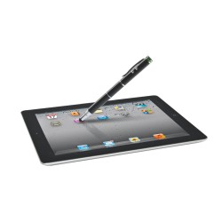 PRESENTER Leitz Stylus 4 in 1, wireless, laser pt. touchscreen , baterii AAAA x3, negru, "64140095" (timbru verde 0.18 lei)