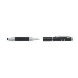 PRESENTER Leitz Stylus 4 in 1, wireless, laser pt. touchscreen , baterii AAAA x3, negru, "64140095" (timbru verde 0.18 lei)