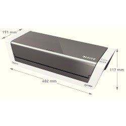 Laminator Leitz iLAM A3 Touch 2 "74744000" (timbru verde 11 lei)