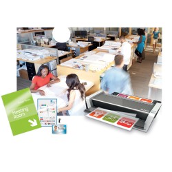 Laminator Leitz iLAM A3 Touch 2 "74744000" (timbru verde 11 lei)