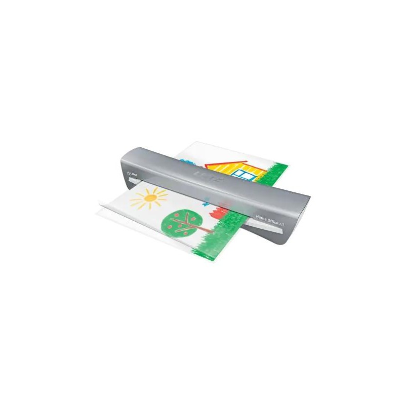 Laminator Leitz iLAM A3 Home Office, gri, "74400089" (timbru verde 4.6 lei)