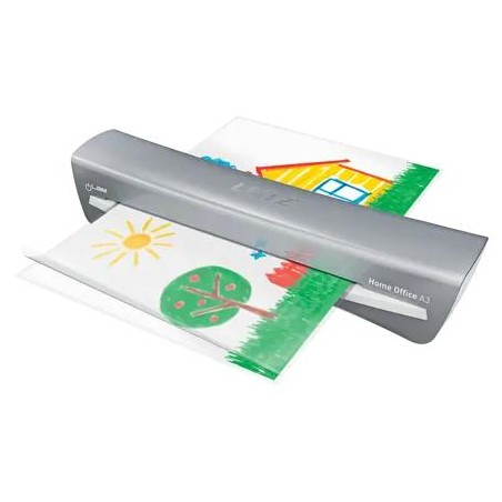 Laminator Leitz iLAM A3 Home Office, gri, "74400089" (timbru verde 4.6 lei)