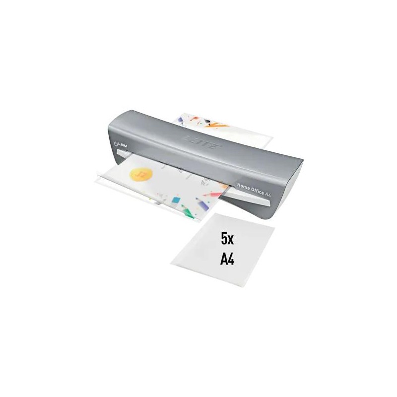 Laminator Leitz iLAM A4 Home Office, gri, "73680089" (timbru verde 4.00 lei)