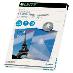Folie Leitz UDT pentru laminare la cald,  A4, 100 mic., 100buc/set, "74800000"