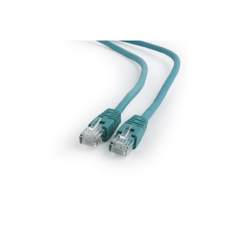 PATCH CORD UTP SPACER Cat5e, cupru-aluminiu, 10 m, verde, AWG26, "SP-PT-CAT5-10M-G" (timbru verde 0.18 lei)