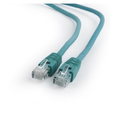 PATCH CORD UTP SPACER Cat5e, cupru-aluminiu, 10 m, verde, AWG26, "SP-PT-CAT5-10M-G" (timbru verde 0.18 lei)