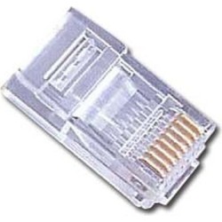 MUFA RJ-45 GEMBIRD pt. cablu UTP, Cat5e, RJ-45 (T), plastic, 10 buc, "PLUG3UP6/10"