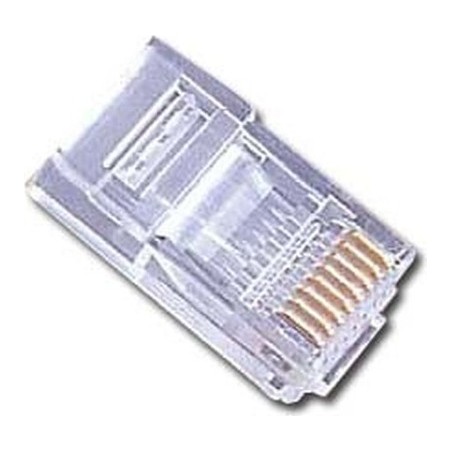 MUFA RJ-45 GEMBIRD pt. cablu UTP, Cat5e, RJ-45 (T), plastic, 10 buc, "PLUG3UP6/10"
