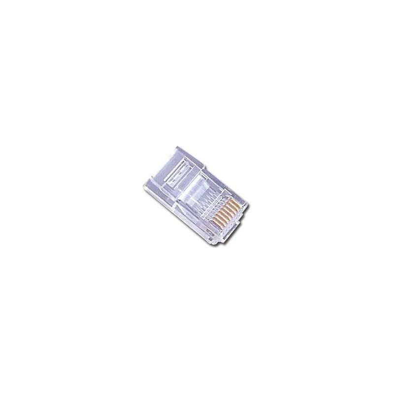 MUFA RJ-45 GEMBIRD pt. cablu UTP, Cat5e, RJ-45 (T), plastic, 50 buc, "PLUG3UP6/50"