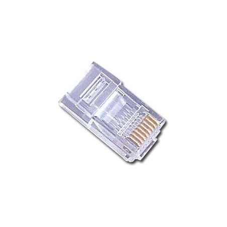 MUFA RJ-45 GEMBIRD pt. cablu UTP, Cat5e, RJ-45 (T), plastic, 50 buc, "PLUG3UP6/50"