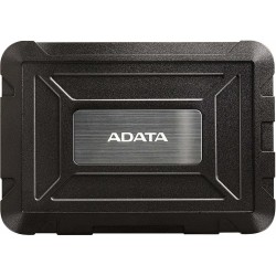 RACK extern ADATA, pt HDD/SSD, 2.5 inch, S-ATA3, interfata PC USB 3.1, plastic cu cauciuc, negru, "AED600-U31-CBK" (timbru verde