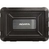 RACK extern ADATA, pt HDD/SSD, 2.5 inch, S-ATA3, interfata PC USB 3.1, plastic cu cauciuc, negru, "AED600-U31-CBK" (timbru verde
