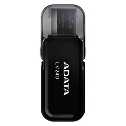 MEMORIE USB 2.0 ADATA 32 GB, cu capac, carcasa plastic, negru, "AUV240-32G-RBK" (timbru verde 0.03 lei)