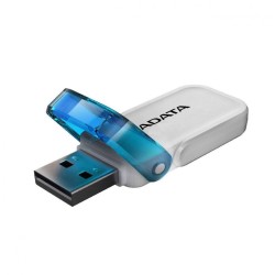 MEMORIE USB 2.0 ADATA 32 GB, cu capac, carcasa plastic, alb, "AUV240-32G-RWH" (timbru verde 0.03 lei)