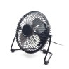 VENTILATOR GEMBIRD de birou, 4" 145x141mm, corp de metal, functie inclinare pt ajustare flux de aer, on-off, black, Gembird "NF-